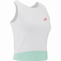 T-shirt blanc Babolat Perf pour femmes