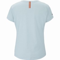 Camiseta Babolat Play Capsleeve Azul Claro Mujer