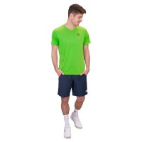 Camiseta Bidi Badu Crew Inside Out V-Neck Verde Neon Azul Oscuro PADELPOINT Camiseta Bidi Badu Crew Inside Out V-Neck Verde Neon Azul Oscuro
