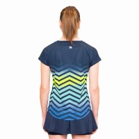Camiseta Bidi Badu Grafic Illumination Azul Oscuro Mix Mujer