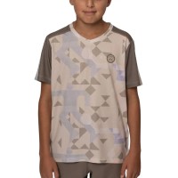 Camiseta Bidi Badu Paris Beige Marron Junior