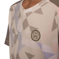 Camiseta Bidi Badu Paris Beige Marron Junior