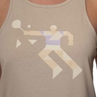 Camiseta Bidi Badu Paris Chill Beige Mujer