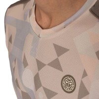 Camiseta Bidi Badu Paris V-Neck Beige Marron