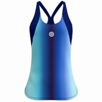 Camiseta Bidi Badu Spectrum Aqua Azul Oscuro Mujer