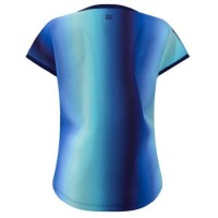 Camiseta Bidi Badu Spectrum Capsleeve Azul Oscuro Aqua Mujer