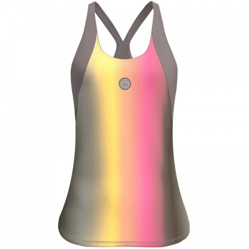 Camiseta Bidi Badu Spectrum Marron Amarillo Mujer