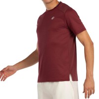Camiseta Bullpadel Acrux Vino Burdeos