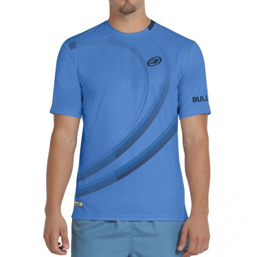 Camiseta Bullpadel Beque Azul Atomico