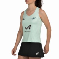 Camiseta Bullpadel Claudia Fernandez Premier Padel Adies Verde Agua