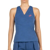 Camiseta Bullpadel Cortega Azul Sombra