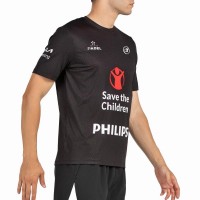Camiseta Bullpadel Di Nenno Mofero Premier Padel Negro