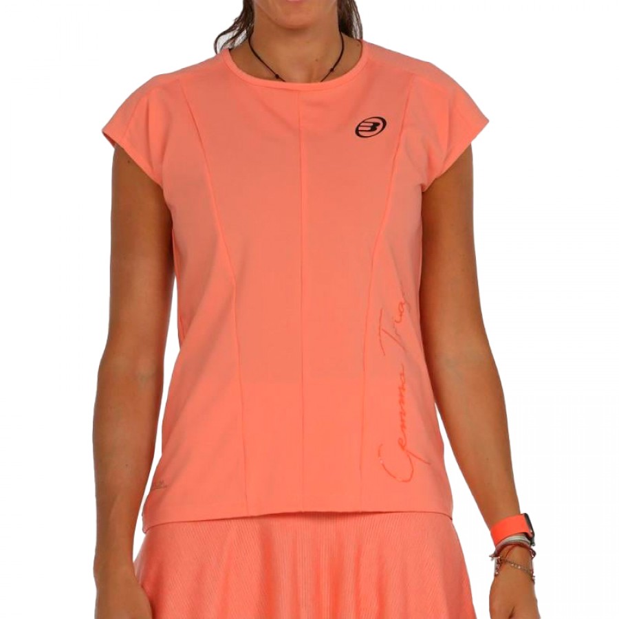 Bullpadel T-shirt Gemma Triay Yodar Coral PADELPOINT Bullpadel T-shirt Gemma Triay Yodar Coral