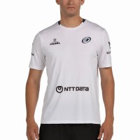 Camiseta Bullpadel Juan Tello Premier Padel Lili Blanco