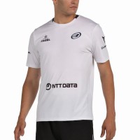Camiseta Bullpadel Juan Tello Premier Padel Lili Blanco