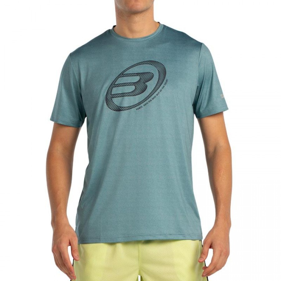 Camiseta Bullpadel Lande Verde Azulado Vigore