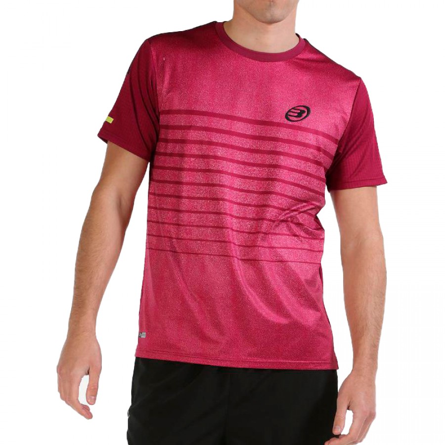 T-shirt Bullpadel Litis Vino Bordeaux PADELPOINT T-shirt Bullpadel Litis Vino Bordeaux
