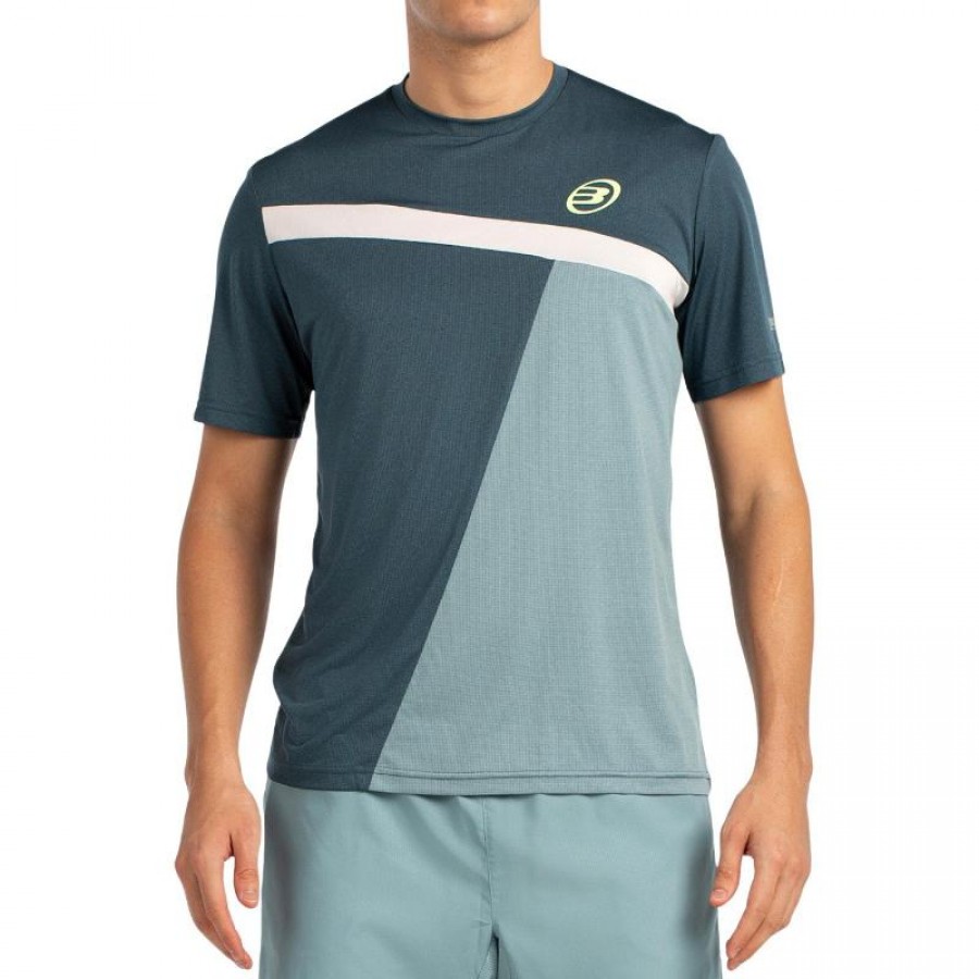 Camiseta Bullpadel Llega Verde Oscuro Vigore