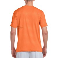 Camiseta Bullpadel Mofero Papaya