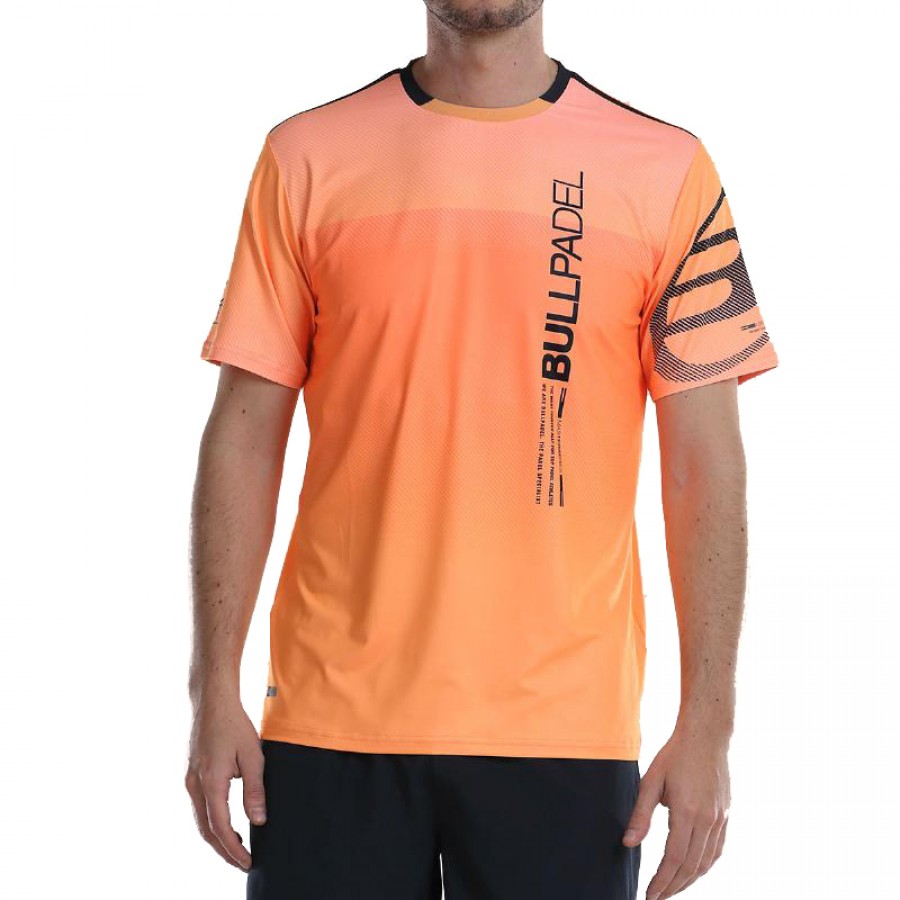 T-shirt Bullpadel Nauru Orange PADELPOINT T-shirt Bullpadel Nauru Orange