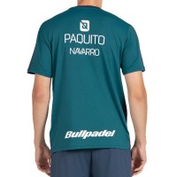 Camiseta Bullpadel Paquito Navarro 25I Verde Oscuro