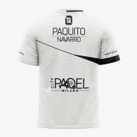 Bullpadel Paquito Navarro Linde White T-shirt 2022 PADELPOINT Bullpadel Paquito Navarro Linde White T-shirt 2022