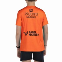 Camiseta Bullpadel Paquito Navarro Premier Padel Mesia Arcilla Junior