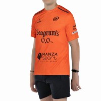 Camiseta Bullpadel Paquito Navarro Premier Padel Mesia Arcilla Junior