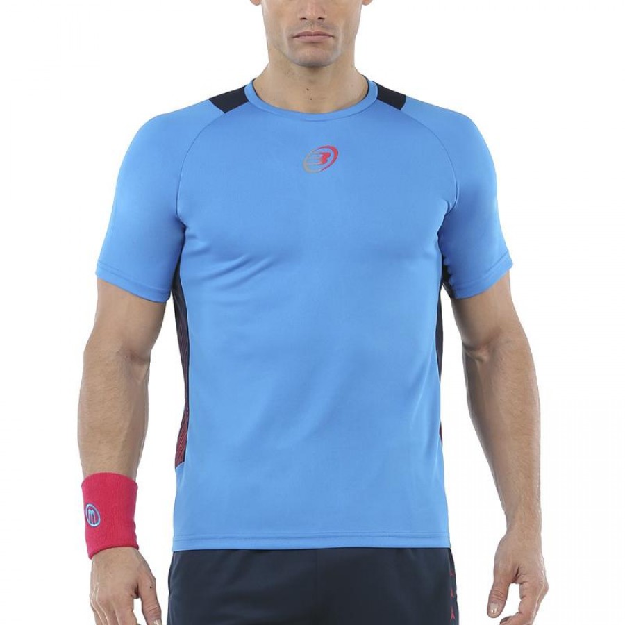 Camiseta Bullpadel Uciel Azul Intenso