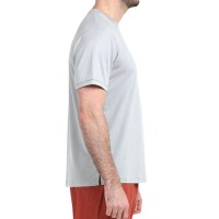Camiseta Bullpadel Useme Gris Perla Bicolor PADELPOINT Camiseta Bullpadel Useme Gris Perla Bicolor