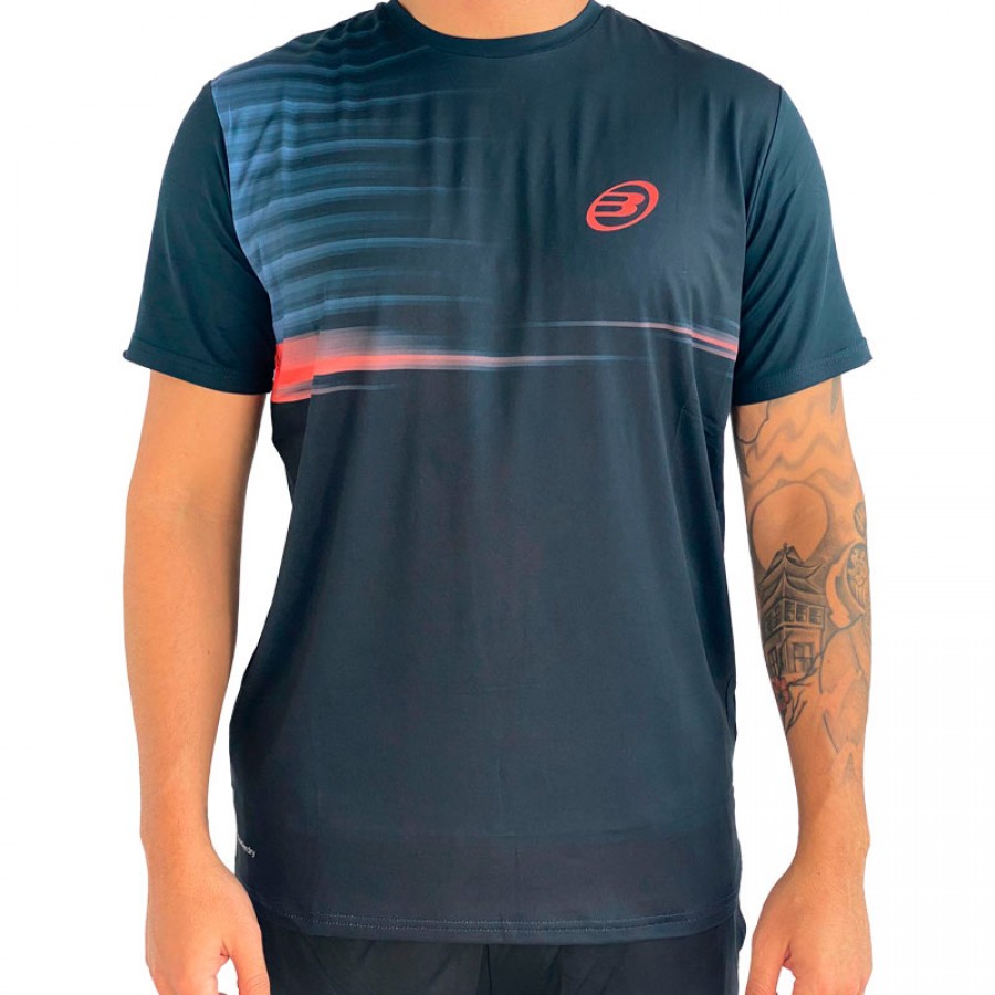 Bullpadel Winner Navy Blue T-Shirt PADELPOINT Bullpadel Winner Navy Blue T-Shirt