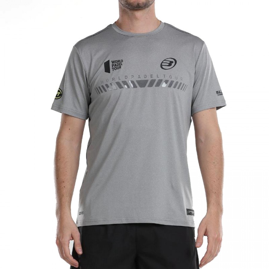 Camiseta Bullpadel WPT Ligio Gris Medium Vigor PADELPOINT Camiseta Bullpadel WPT Ligio Gris Medium Vigor