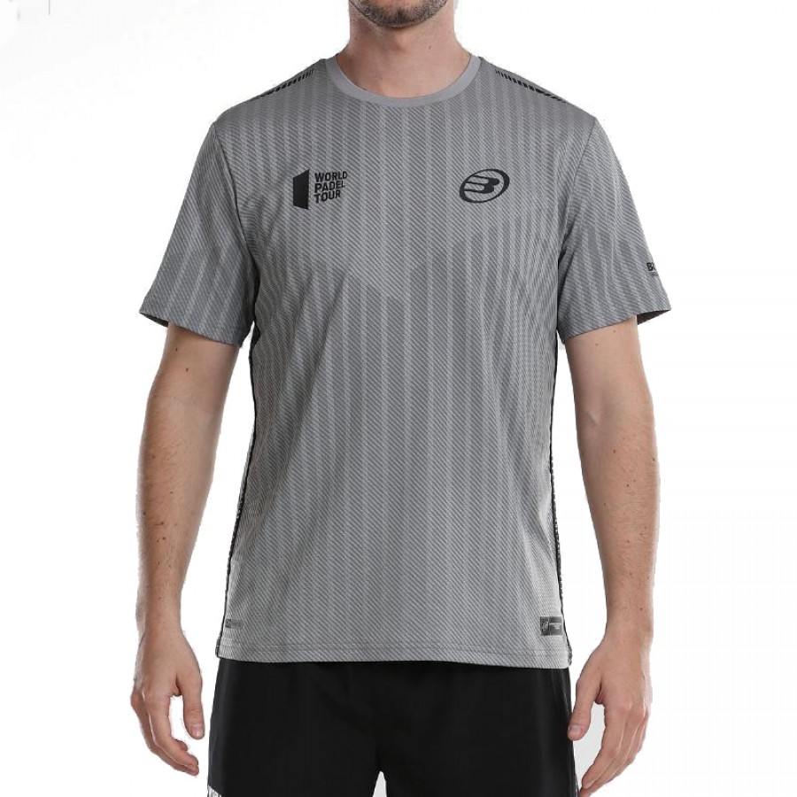 T-shirt Bullpadel WPT Limbo Grey Medium Vigore PADELPOINT T-shirt Bullpadel WPT Limbo Grey Medium Vigore
