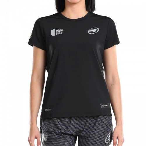 T-shirt Bullpadel WPT Llama Noir