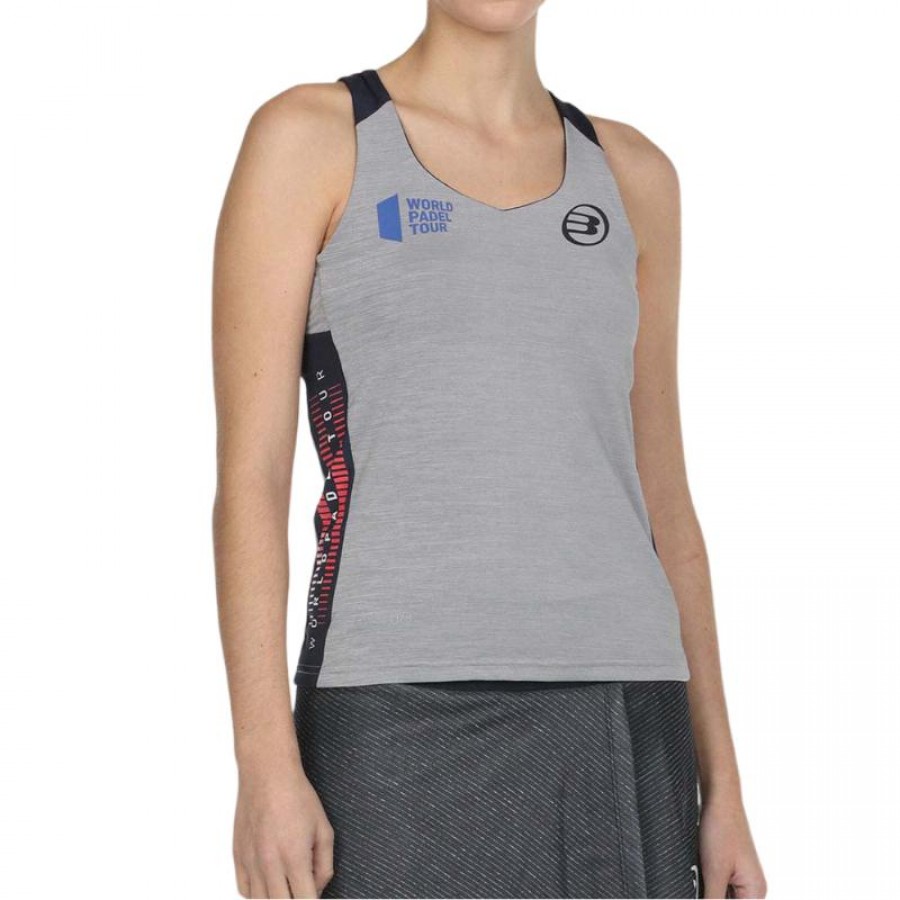 Bullpadel WPT Ravolta Medium Gray Vigore T-Shirt PADELPOINT Bullpadel WPT Ravolta Medium Gray Vigore T-Shirt