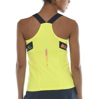 Camiseta Bullpadel WPT Serenis Amarillo Azufre Fluor
