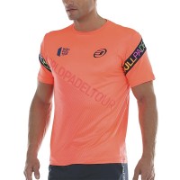 Bullpadel WPT Sipre Pamplemousse Fluor T-Shirt PADELPOINT Bullpadel WPT Sipre Pamplemousse Fluor T-Shirt