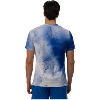 Camiseta Drop Shot Jon Sanz Aker Print Azul