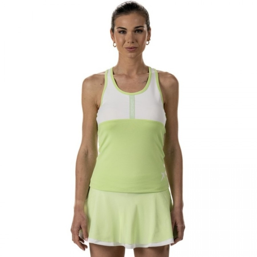 Drop Shot Lys Green White T-Shirt