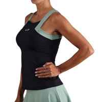 Camiseta Endless Breeze Negro Verde Forest