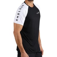 Camiseta Endless Feisty Iconic Negro Blanco