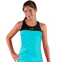 T-shirt junior bleu dentelle sans fin