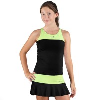 Camiseta Endless Lace Negro Verde Junior