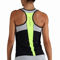 Camiseta Endless Mile Negro Amarillo Gris