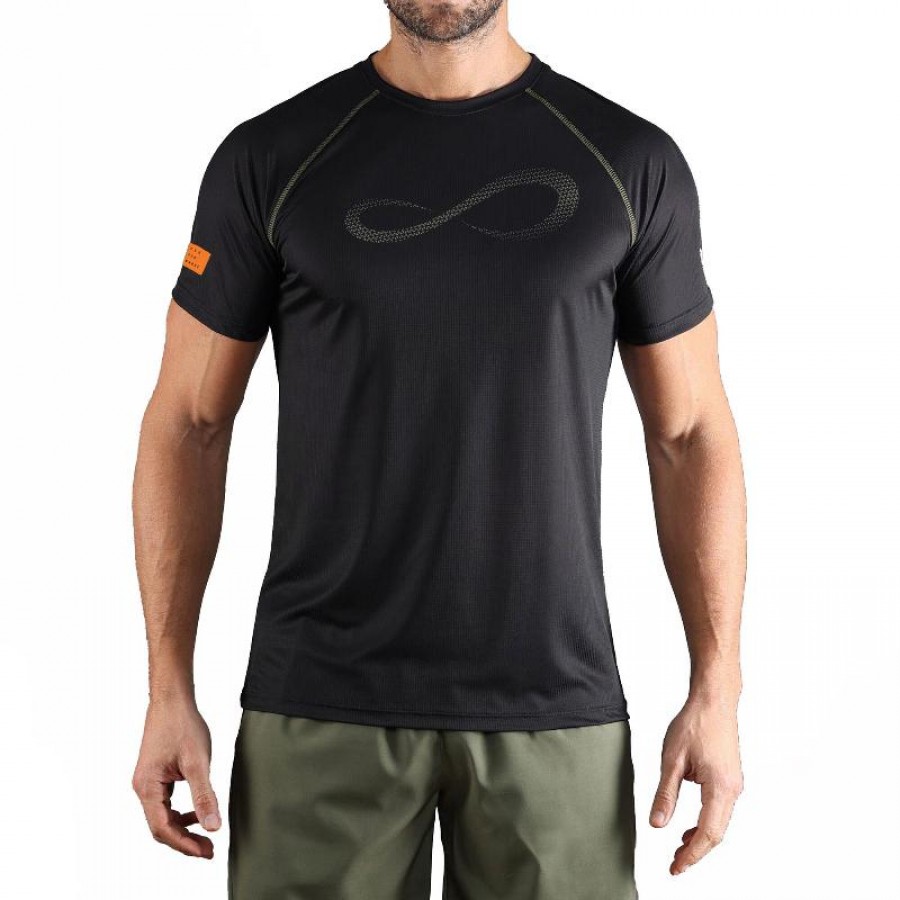 Camiseta Endless Unlimited Diamond II Negro PADELPOINT Camiseta Endless Unlimited Diamond II Negro