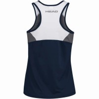 Camiseta Head Club 22 Azul Marino Mujer