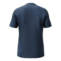 T-Shirt Head Club 25 Tech Bleu Marine