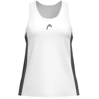 Camiseta Feminina Head Club 25 Tech Azul-Marinho Branco
