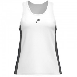 Camiseta Feminina Head Club 25 Tech Azul-Marinho Branco