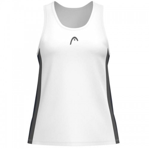 Camiseta Feminina Head Club 25 Tech Azul-Marinho Branco